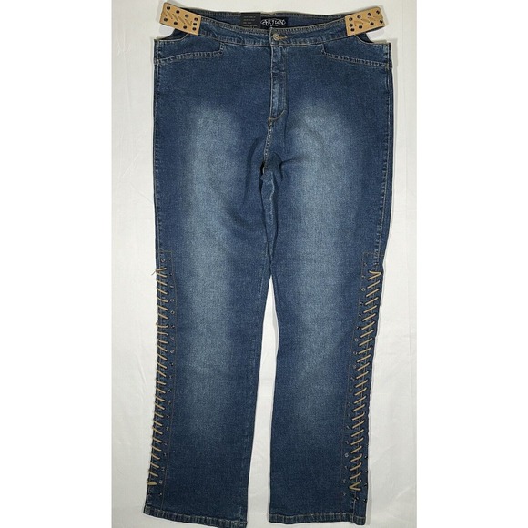 NWT Arjun Jeans Y2K Women’s Size 38x32 Rare Vintage - Picture 1 of 6
